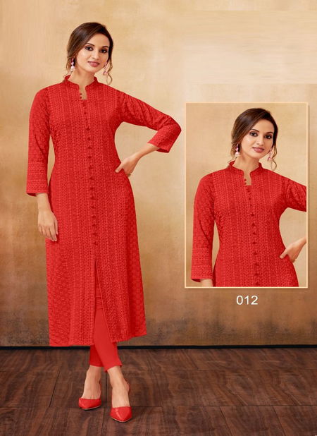 KAPIL FIZZA Fancy Ethnic Wear Rayon Designer Kurtis Collection Catalog